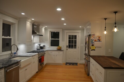 kitchen lighting electrician in glossop