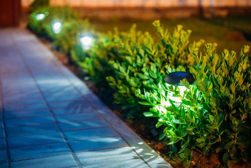 garden lighting electrician in glossop